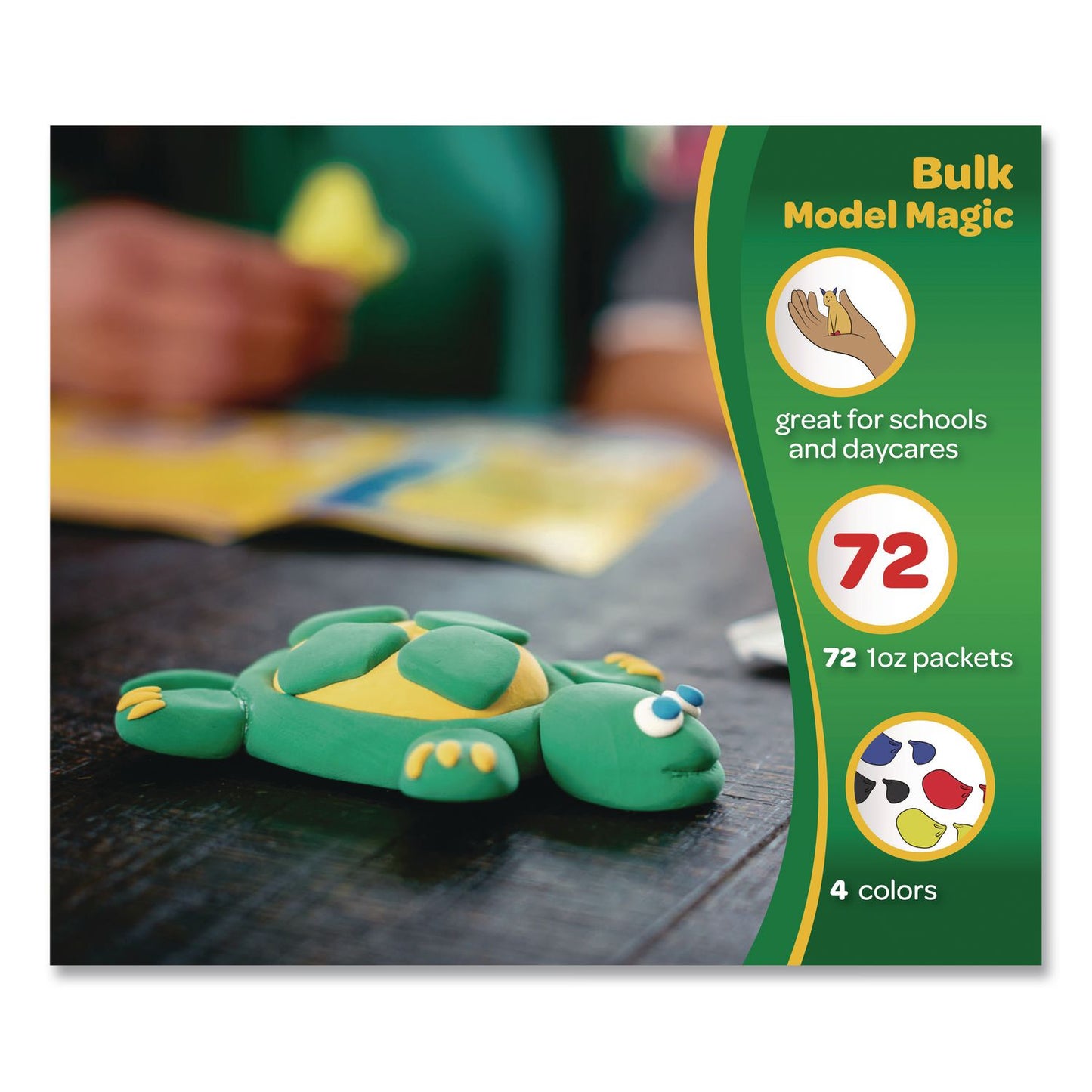 Crayola® Model Magic Modeling Compound, Deluxe Variety Pack, Assorted Colors, 0.5 oz Pack, 14 Packs (CYO462490)