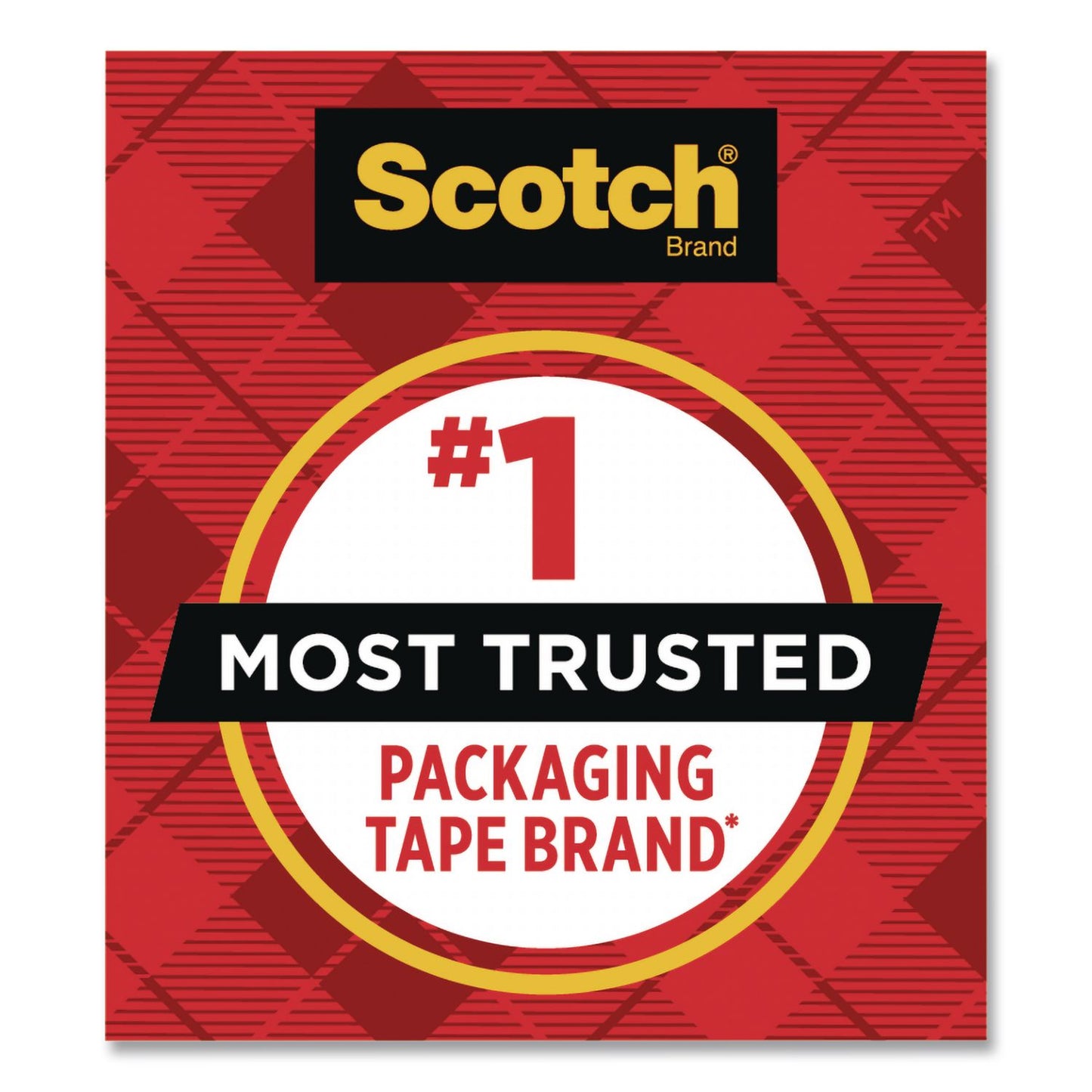 Scotch® 3850 Heavy-Duty Packaging Tape, 3" Core, 1.88" x 38.2 yds, Clear, 3 Rolls/Pack (MMM70005070530)