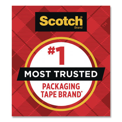 Scotch® 3850 Heavy-Duty Packaging Tape, 3" Core, 1.88" x 38.2 yds, Clear, 3 Rolls/Pack (MMM70005070530)