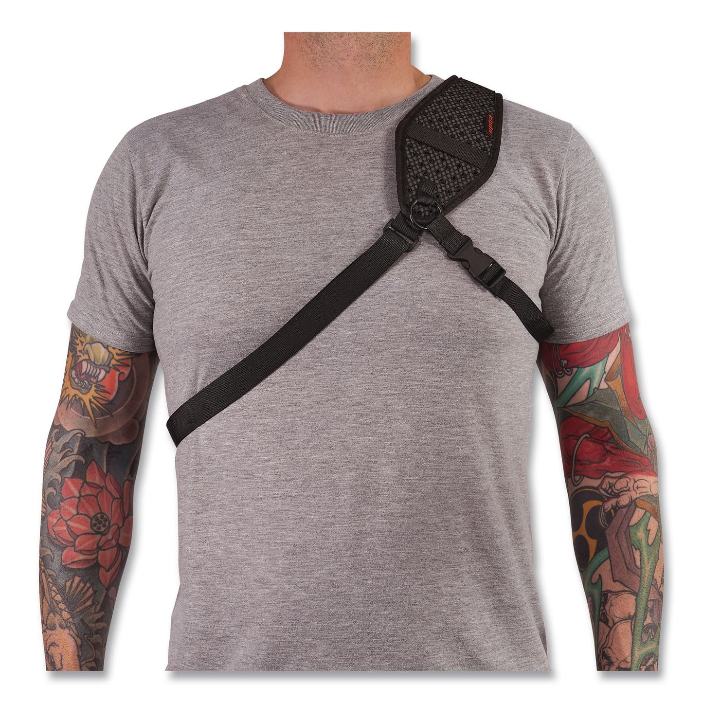 ergodyne® Squids 3143 Barcode Scanner Sling Lanyard, 8.75" Long, Black (EGO19254)