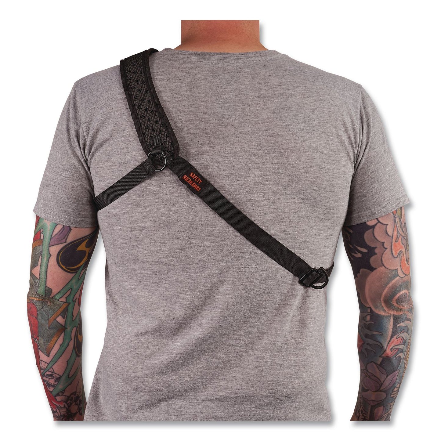 ergodyne® Squids 3143 Barcode Scanner Sling Lanyard, 8.75" Long, Black (EGO19254)