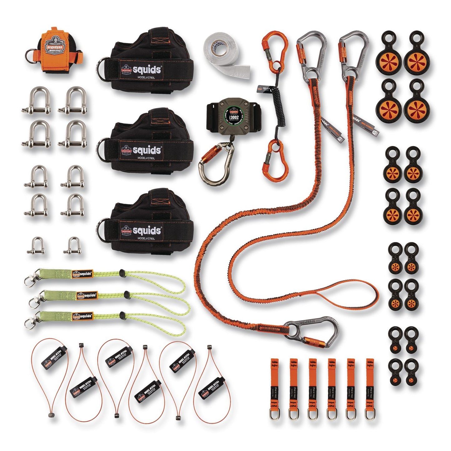 ergodyne® Squids 3160 Tower Climber Tool Tethering Kit (EGO19669)