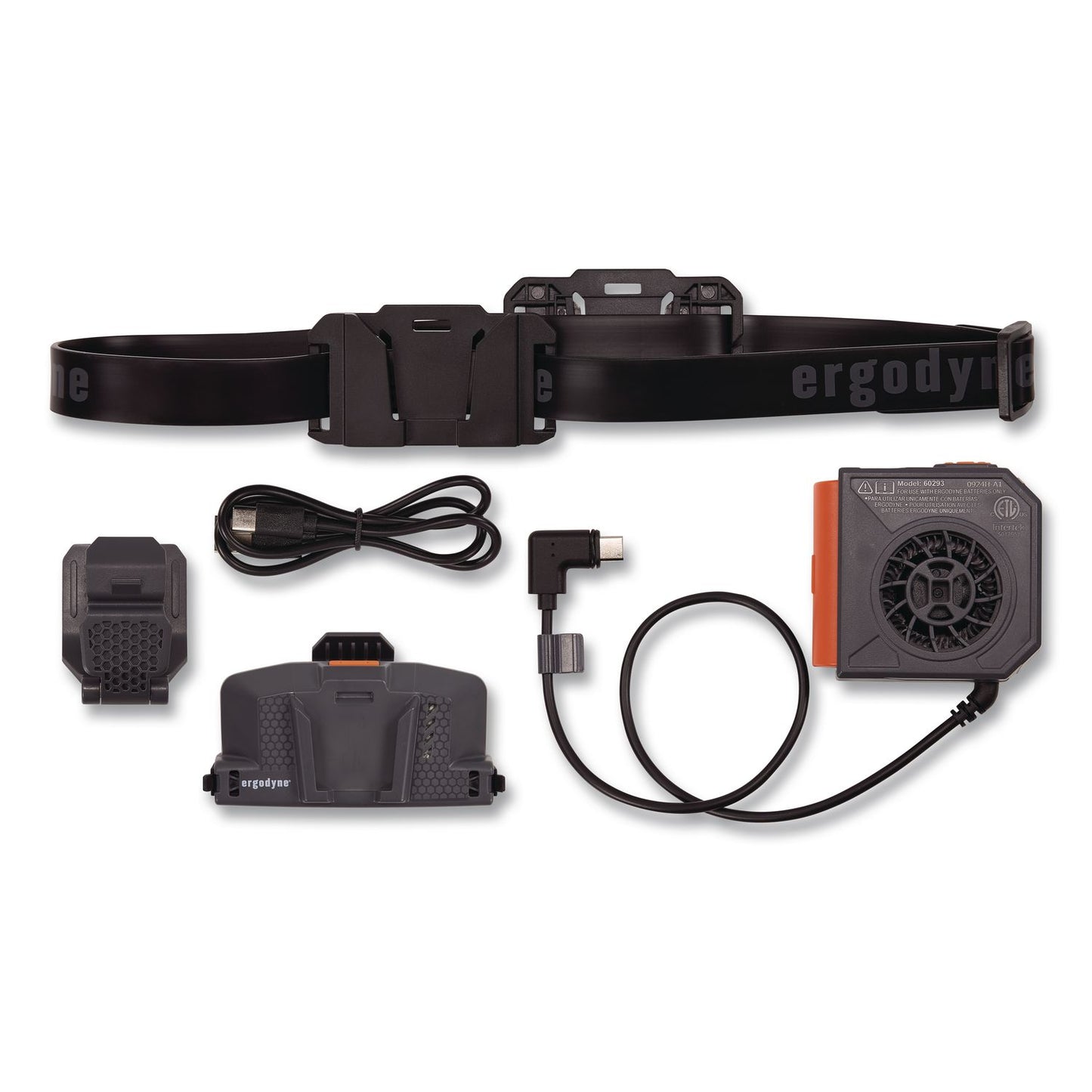 ergodyne® Skullerz 8884 Hard Hat Mounted Fan Kit (EGO60293)