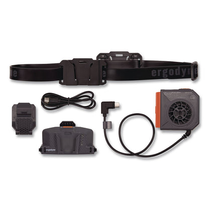 ergodyne® Skullerz 8884 Hard Hat Mounted Fan Kit (EGO60293)