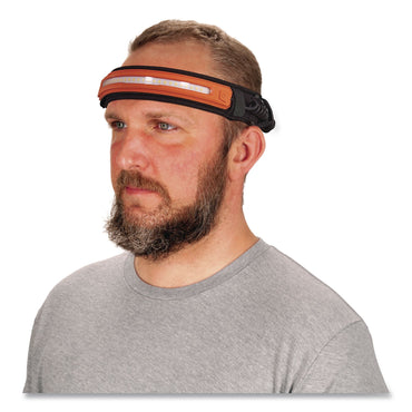 ergodyne® Skullerz 8885 Rechargeable Wide Beam Headlamp with Strap (EGO60294)