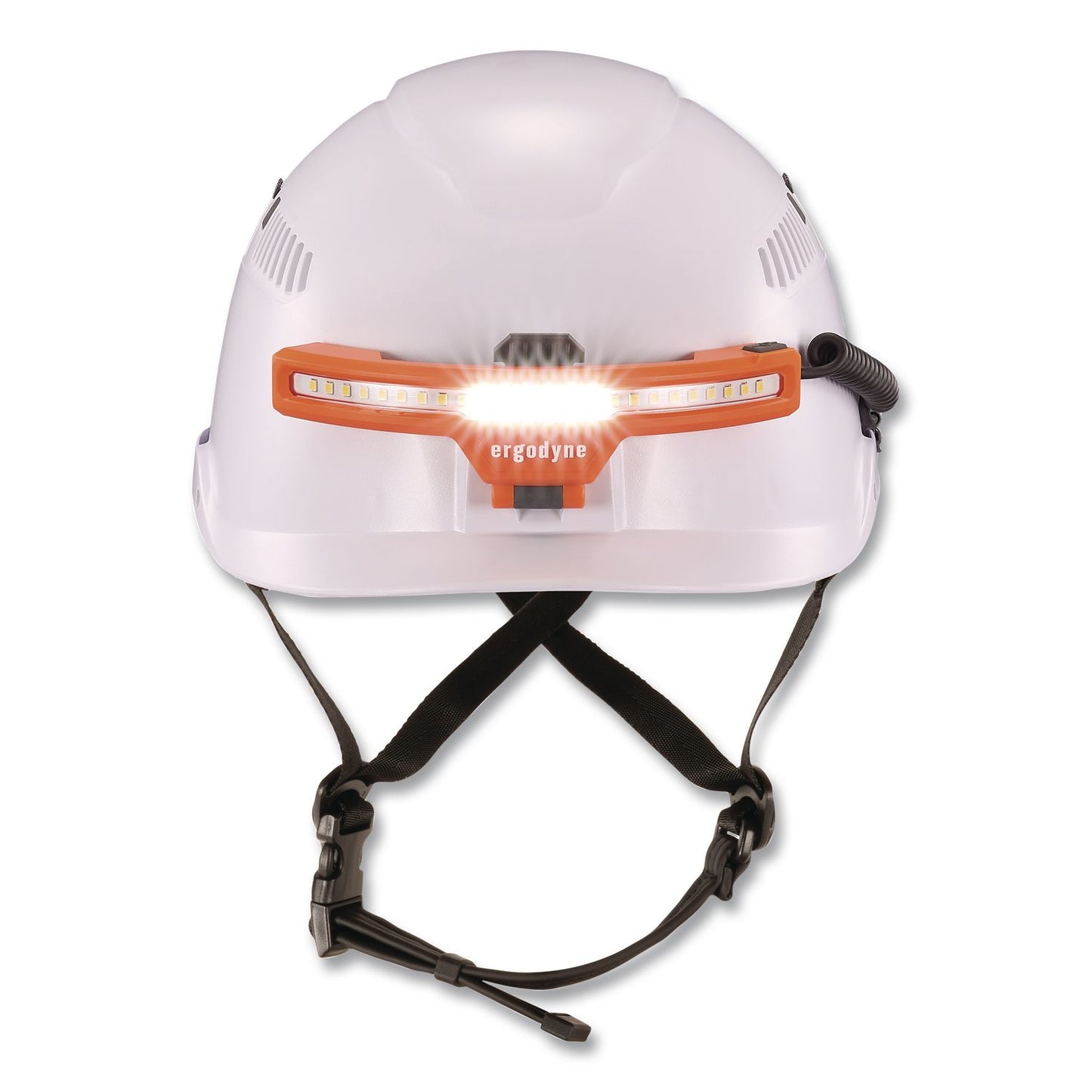 ergodyne® Skullerz 8886 Wide Beam Headlamp with Hard Hat Mount and Rechargeable Power Bank (EGO60295)