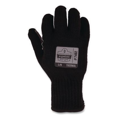 ergodyne® ProFlex 7402 Thermal Knit Cooler Gloves, 12" Long, XX-Large (11), Black, Pair (EGO10616)