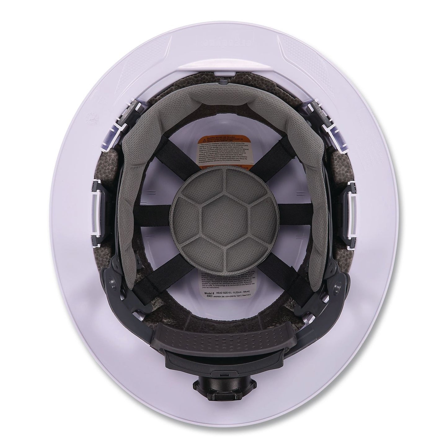 ergodyne® Skullerz 8902 Replacement 6-Point Suspension for Type 2 Full Brim Safety Helmet (EGO60581)