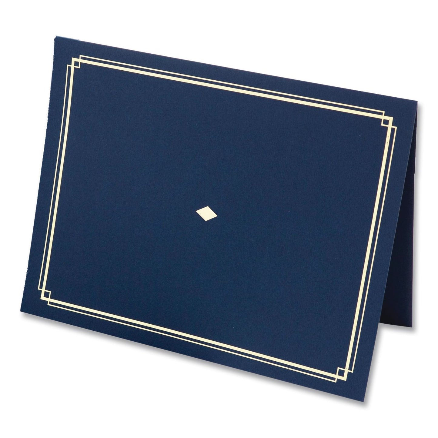 Gartner Studios® Certificate Holders, 9.5 x 12, Blue/Gold, 6/Pack (GTE35005)