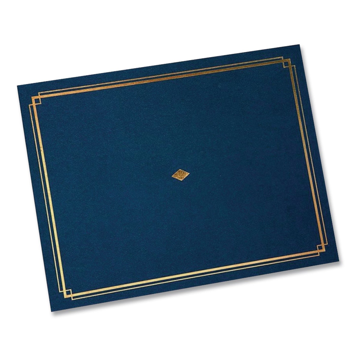 Gartner Studios® Certificate Holders, 9.5 x 12, Blue/Gold, 6/Pack (GTE35005)