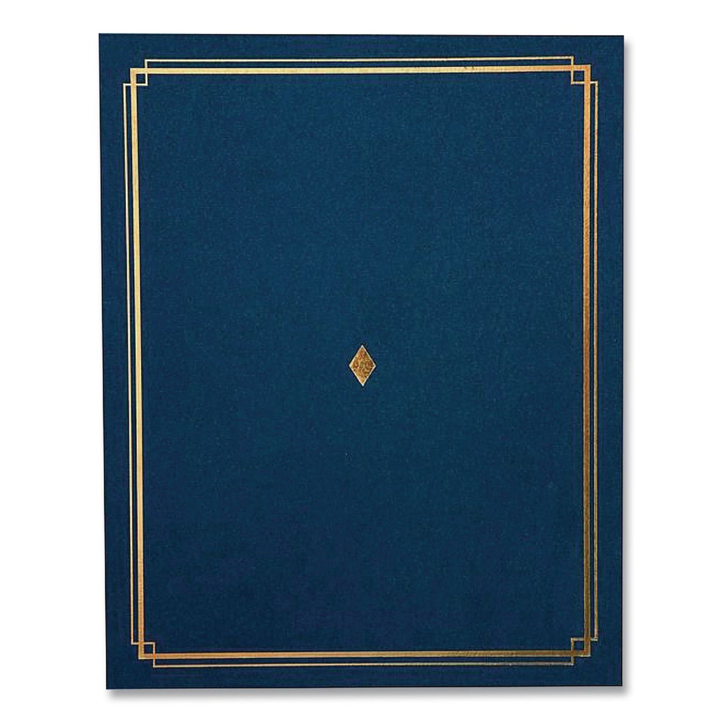 Gartner Studios® Certificate Holders, 9.5 x 12, Blue/Gold, 6/Pack (GTE35005)