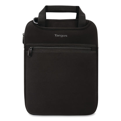 Targus® Slipcase Neoprene Laptop Sleeve, 12", 10.25 x 1.2 x 13.5, Black (TRG24344563)