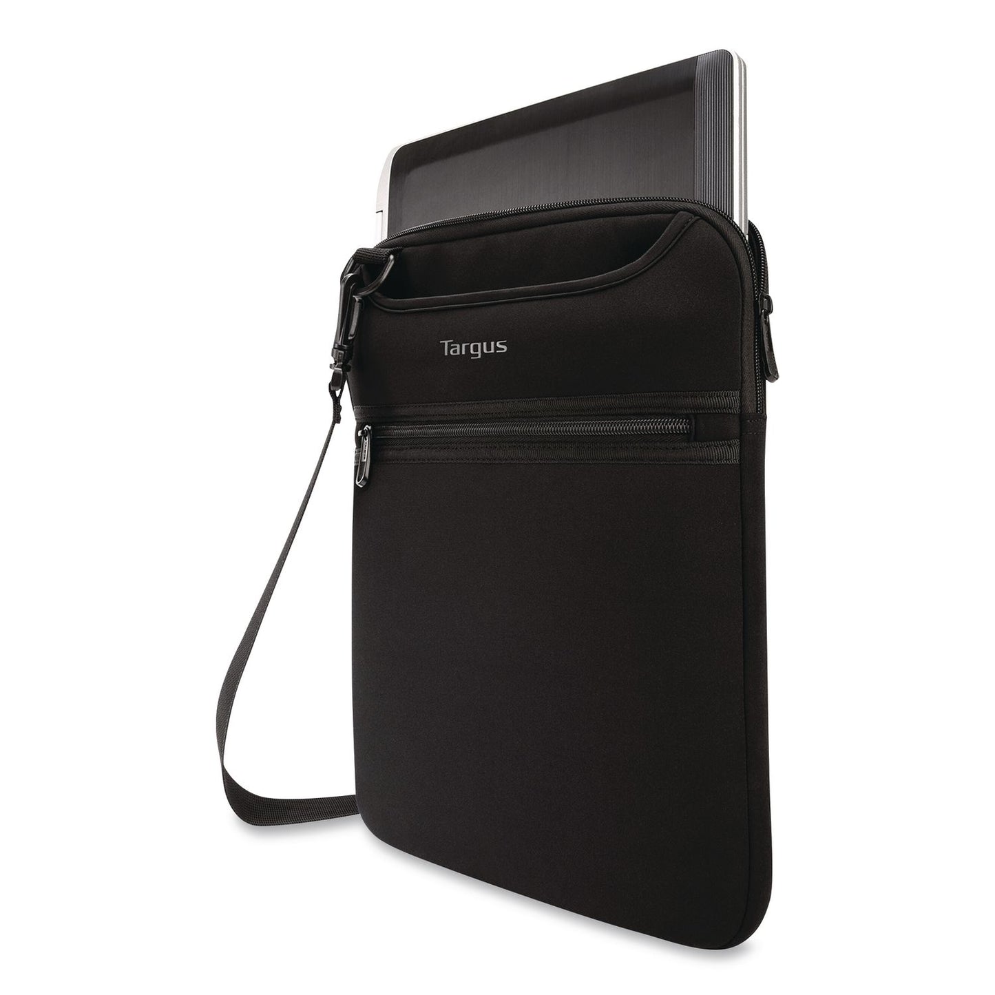 Targus® Slipcase Neoprene Laptop Sleeve, 12", 10.25 x 1.2 x 13.5, Black (TRG24344563)