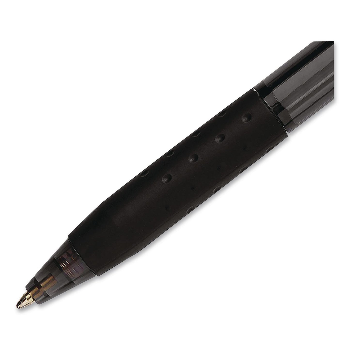 Paper Mate® InkJoy 300 RT Ballpoint Pen, Retractable, Medium 1 mm, Black Ink, Black Barrel, 8/Pack (PAP1945920)