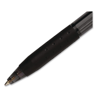 Paper Mate® InkJoy 300 RT Ballpoint Pen, Retractable, Medium 1 mm, Black Ink, Black Barrel, 8/Pack (PAP1945920)
