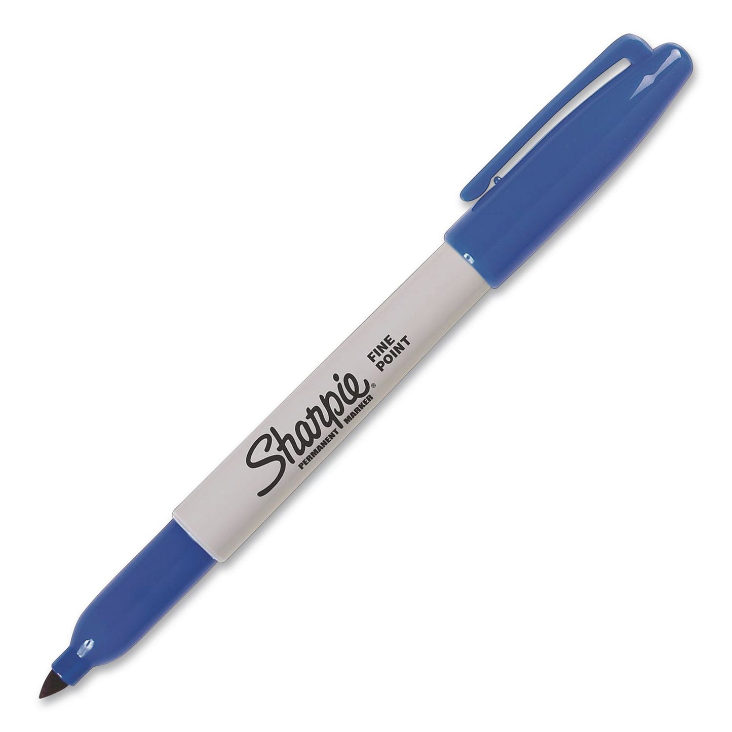 Sharpie® Fine Tip Permanent Markers, Fine Tip, Blue (SAN30003EA)