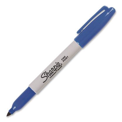 Sharpie® Fine Tip Permanent Markers, Fine Tip, Blue (SAN30003EA)