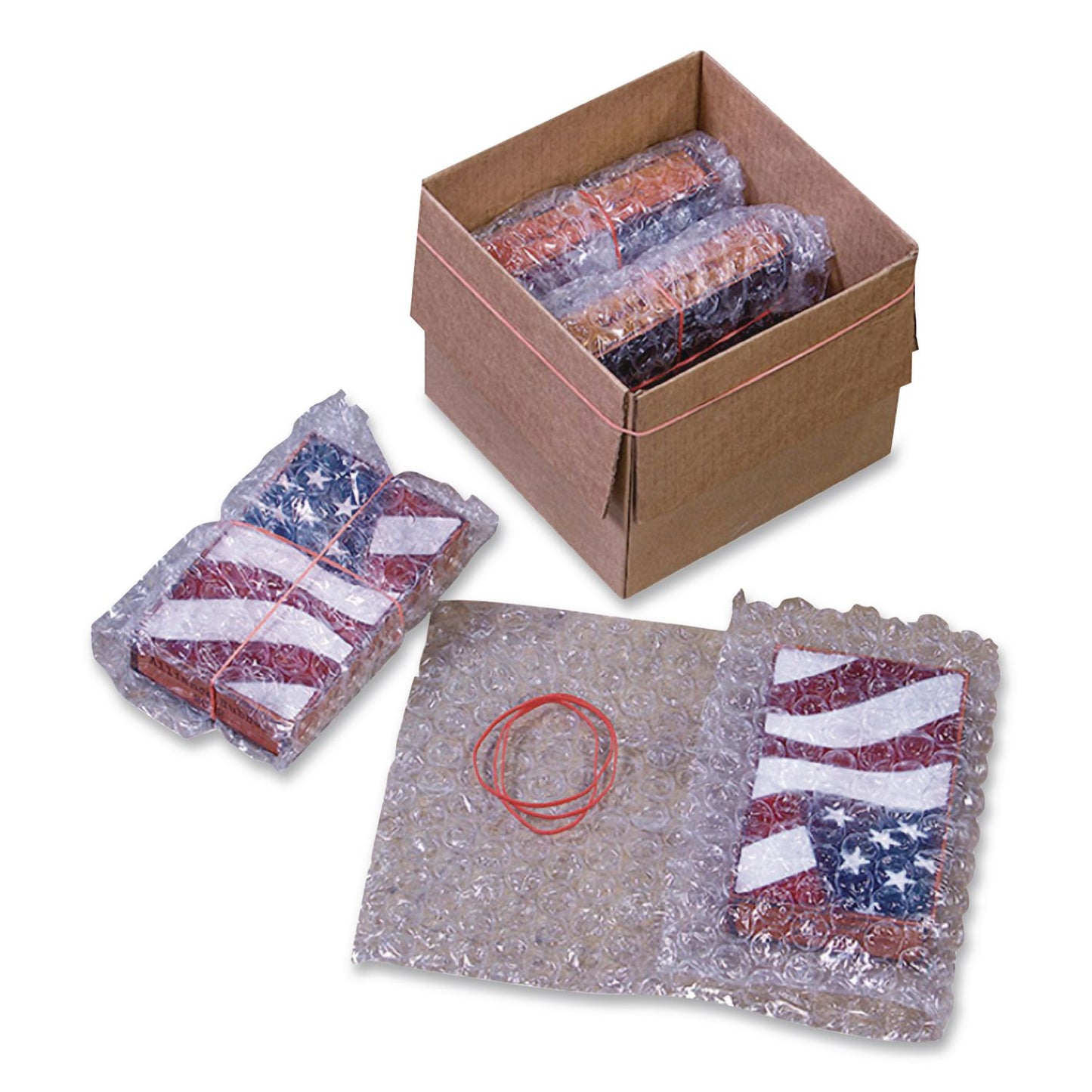 Alliance® Advantage Multi-Purpose Rubber Band, Size 69, Red, 1 lb Box, 140/Box (ALL96695)