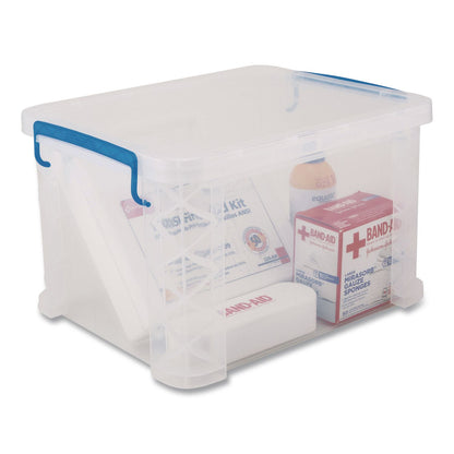 Advantus Super Stacker File and Document Box, Letter/Legal Files, 14.68 x 18.37 x 33.75, Translucent White (AVT486085)