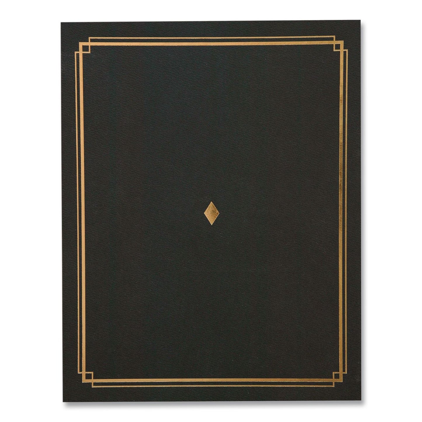 Gartner Studios® Certificate Holders 9.5 x 12, Black/Gold, 6/Pack (GTE35003)