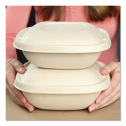 World Centric® Fiber Bowls, 32 oz, 8.3 x 8.3 x 1.8, Natural, Paper, 400/Carton (WORBQSC32LFS)