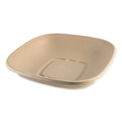 World Centric® Fiber Bowls, 32 oz, 8.3 x 8.3 x 1.8, Natural, Paper, 400/Carton (WORBQSC32LFS)