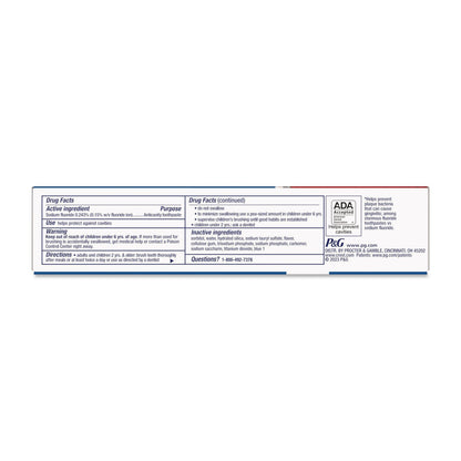 Crest® Cavity Protection Toothpaste, Regular, 4.2 oz, Tube, 24/Carton (PGC51311)