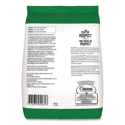Nescafé® Bulk Decaf Ground Coffee, Arabica, 8.81 oz Bag, 4/Carton (NES72091CT)