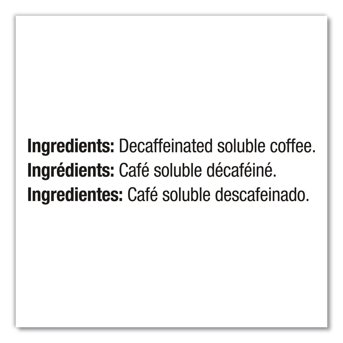Nescafé® Bulk Decaf Ground Coffee, Arabica, 8.81 oz Bag, 4/Carton (NES72091CT)