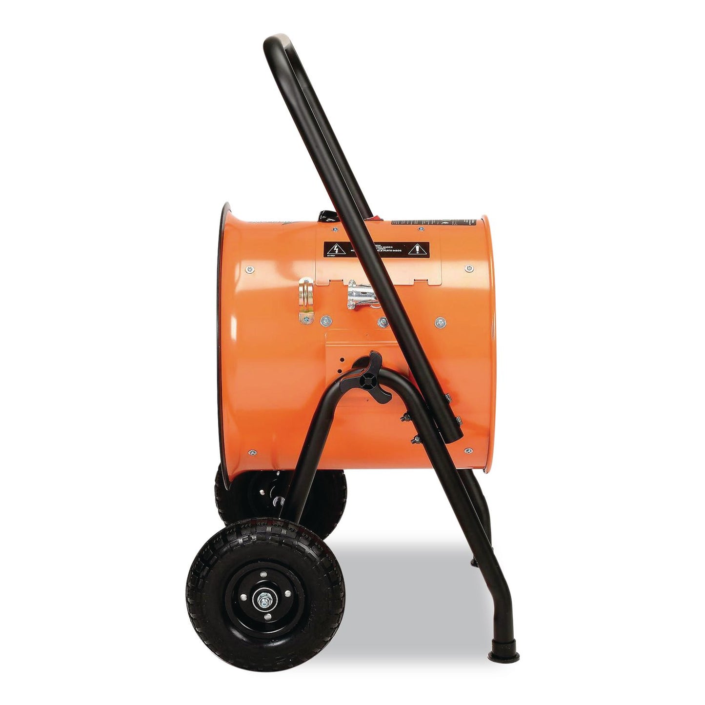 Global Industrial® Portable Salamander Heater with Adjustable Thermostat, 30,000 W, 22 x 28 x 38.5, Orange (GBE653674)