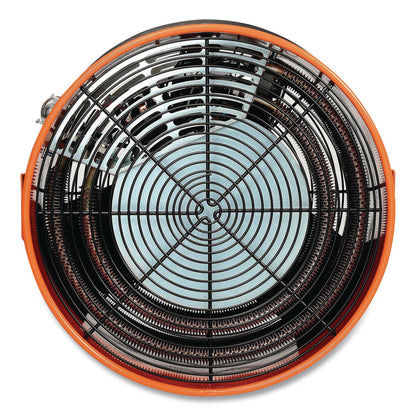 Global Industrial® Electric Salamander Heater with Adjustable Thermostat, 15,000 W, 208 V, 23.03 x 34, Orange (GBE653566)