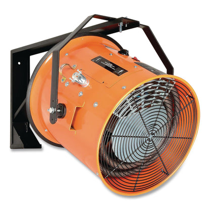 Global Industrial® Electric Salamander Heater with Adjustable Thermostat, 15,000 W, 240 V, 23.03 x 34, Orange (GBE653568)