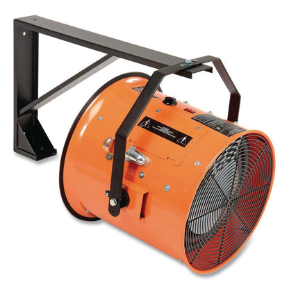 Global Industrial® Electric Salamander Heater with Adjustable Thermostat, 15,000 W, 23.03 x 20 x 24.68, Orange (GBE653569)