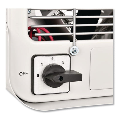 Global Industrial® Unit Heater, Horizontal Downflow, Multi-Watt, 5,000 W, 18.31 x 14.75 x 17.5, Gray (GBE653577)
