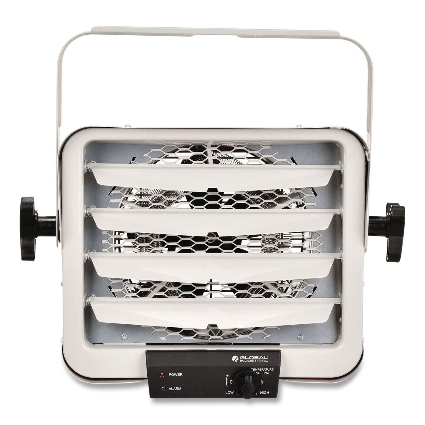 Global Industrial® Unit Heater, Horizontal Downflow, Multi-Watt, 5,000 W, 18.31 x 14.75 x 17.5, Gray (GBE653577)