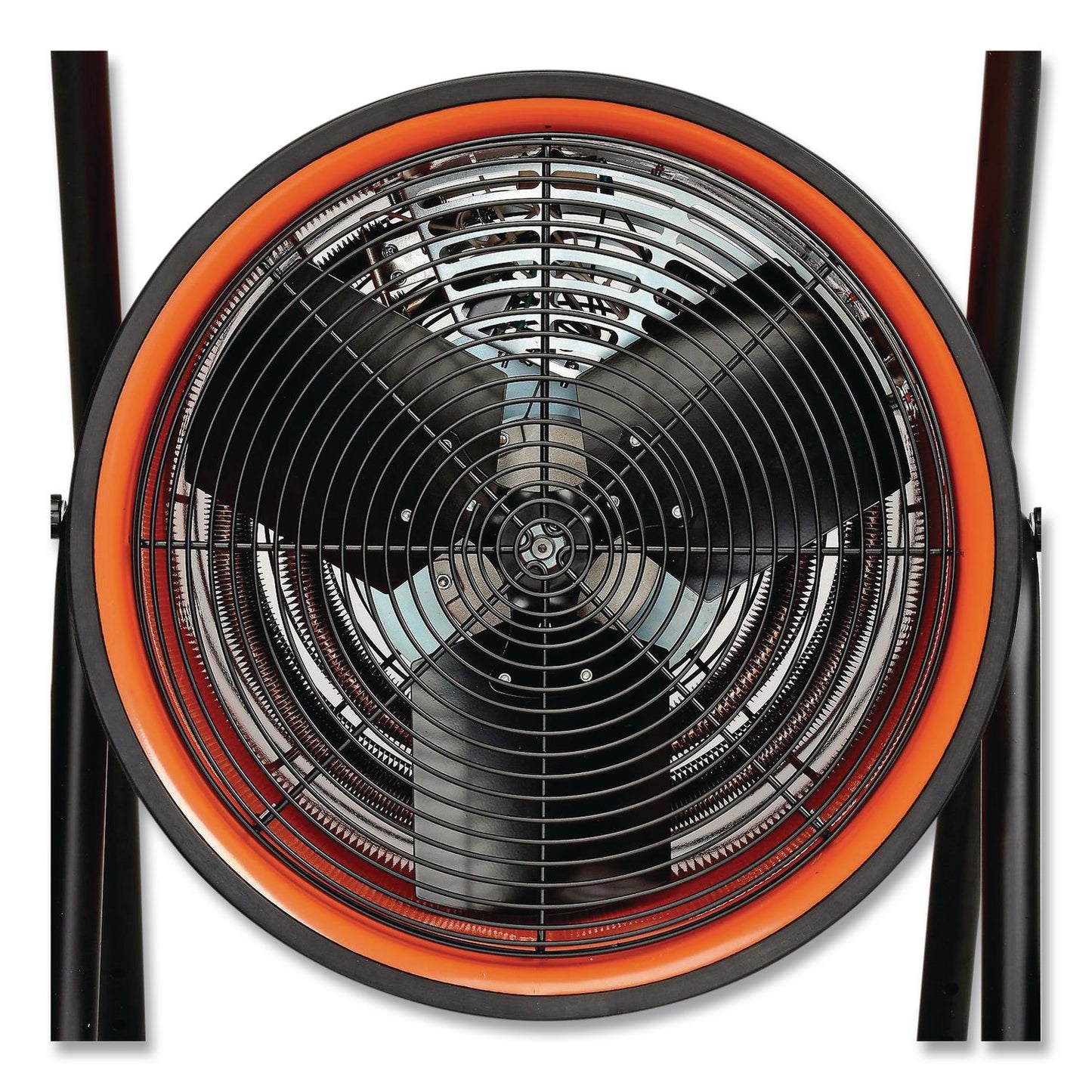 Global Industrial® Portable Salamander Heater with Adjustable Thermostat, 15,000 W, 480 V, 21.59 x 28 x 38.5, Orange (GBE653672)