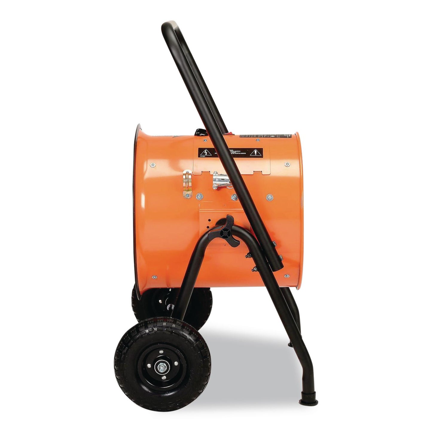 Global Industrial® Portable Salamander Heater with Adjustable Thermostat, 15,000 W, 21.59 x 28 x 38.5, Orange (GBE653673)