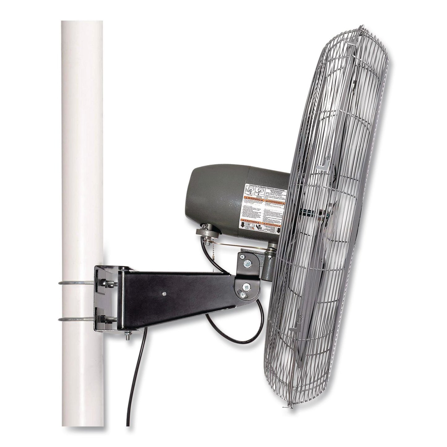 Global Industrial® Oscillating Fan, Pole or Column Mount, 30", 6,780 CFM, 1/3 hp (GBE293156)
