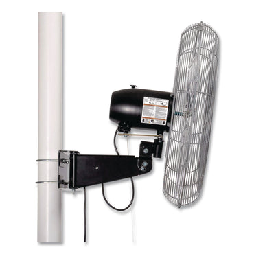 Global Industrial® Deluxe Oscillating Fan, Pole or Column Mount, 24", 4,660 CFM, 1/2 hp (GBE293157)