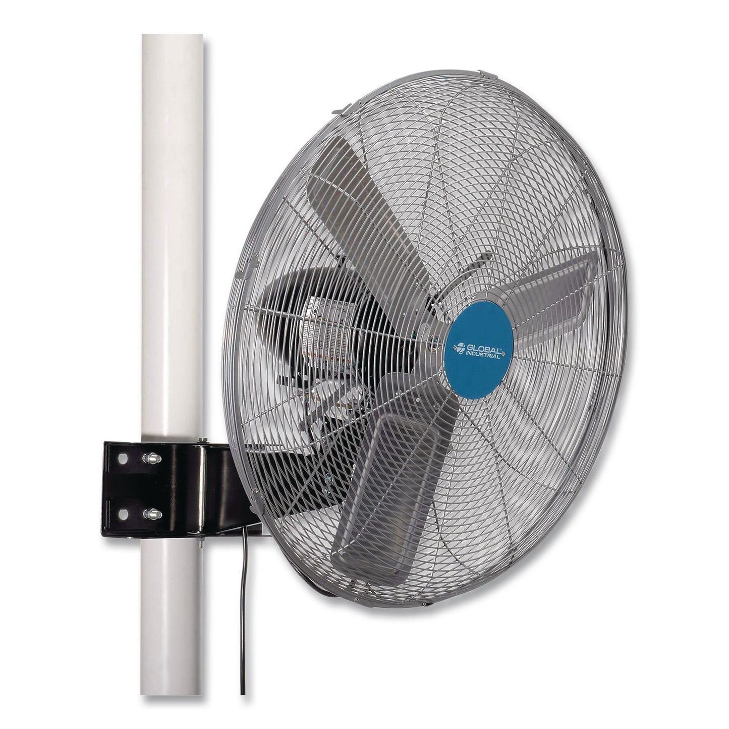 Global Industrial® Deluxe Oscillating Fan, Pole or Column Mount, 24", 4,660 CFM, 1/2 hp (GBE293157)