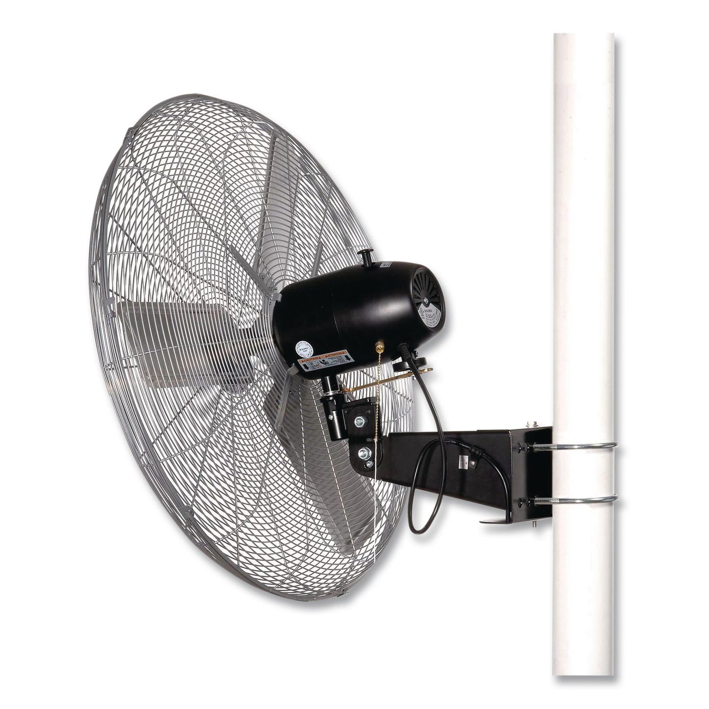 Global Industrial® Deluxe Oscillating Fan, Pole or Column Mount, 30", 7,300 CFM, 1/2 hp (GBE293158)