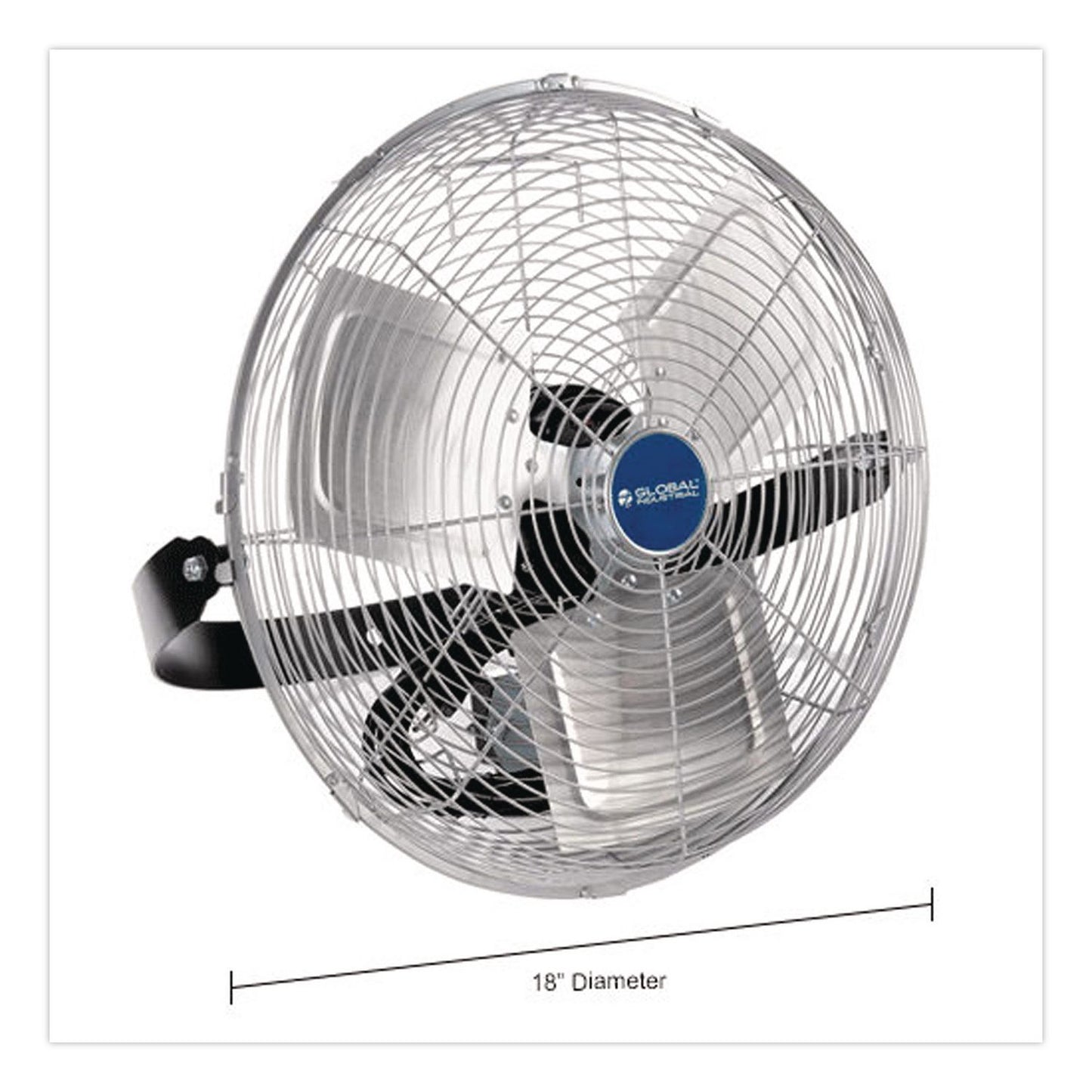 Global Industrial® 18" Industrial Workstation Fan, 4,600 CFM, 1/3 hp (GBE294493)