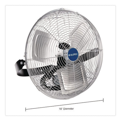 Global Industrial® 18" Industrial Workstation Fan, 4,600 CFM, 1/3 hp (GBE294493)