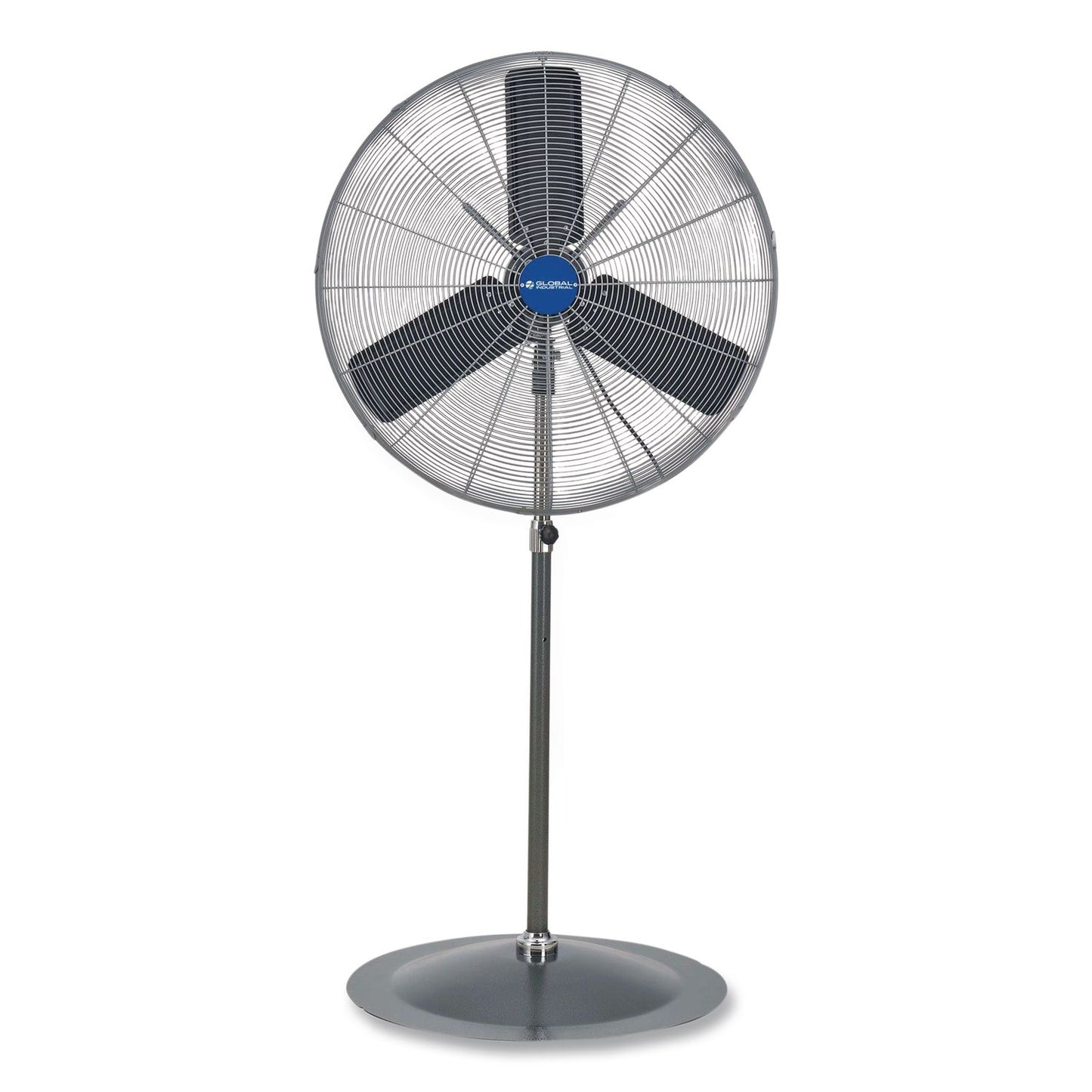 Global Industrial® Oscillating Pedestal Fan, 30", 3 Speeds, Gray (GBE585280)