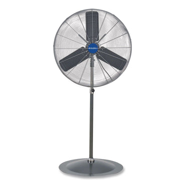 Global Industrial® Oscillating Pedestal Fan, 30", 3 Speeds, Gray (GBE585280)