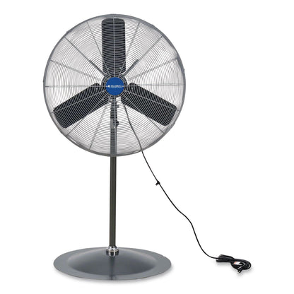 Global Industrial® Oscillating Pedestal Fan, 30", 3 Speeds, Gray (GBE585280)