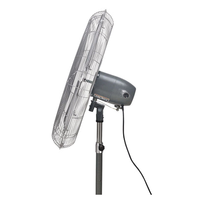 Global Industrial® Oscillating Pedestal Fan, 30", 3 Speeds, Gray (GBE585280)