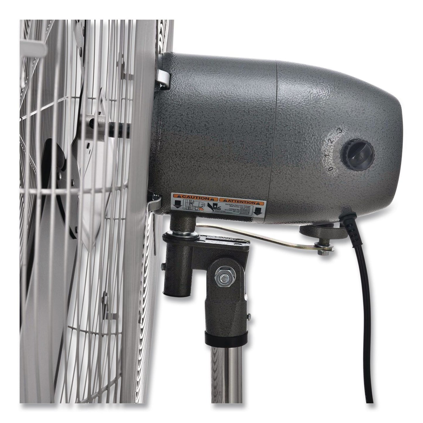 Global Industrial® Oscillating Pedestal Fan, 30", 3 Speeds, Gray (GBE585280)