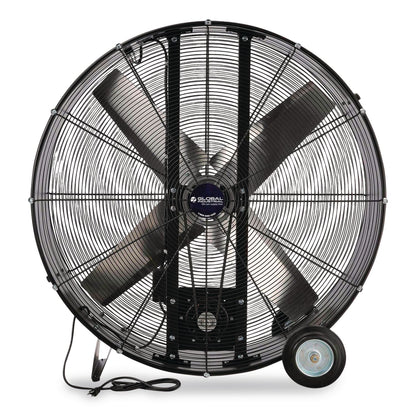Global Industrial® Portable Drum Blower Fan, 42", 2 Speeds, Black (GBE600554)
