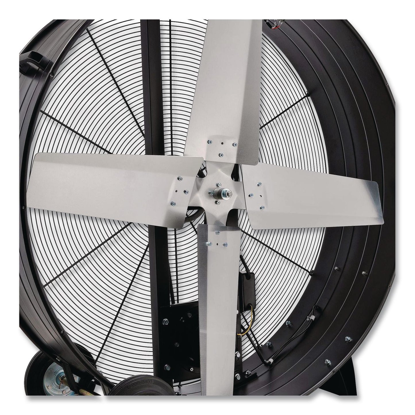 Global Industrial® Portable Drum Blower Fan, 42", 2 Speeds, Black (GBE600554)